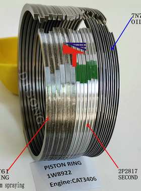 挖机配件3406 C15 C16 C18 C27 C32活塞环总成1W8922 1W-8922