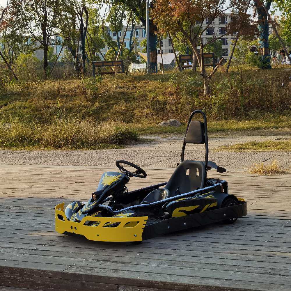 游乐场儿童电动卡丁车 漂移四轮卡丁车 可坐大人小孩的卡丁车