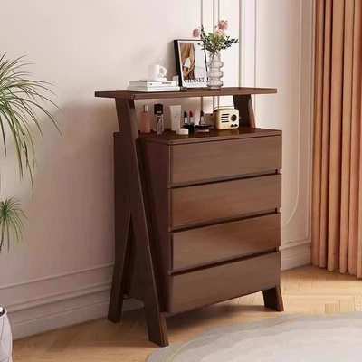 全实木卧室斗柜收纳柜主卧床尾九斗柜客厅储物柜靠墙大容量五斗橱