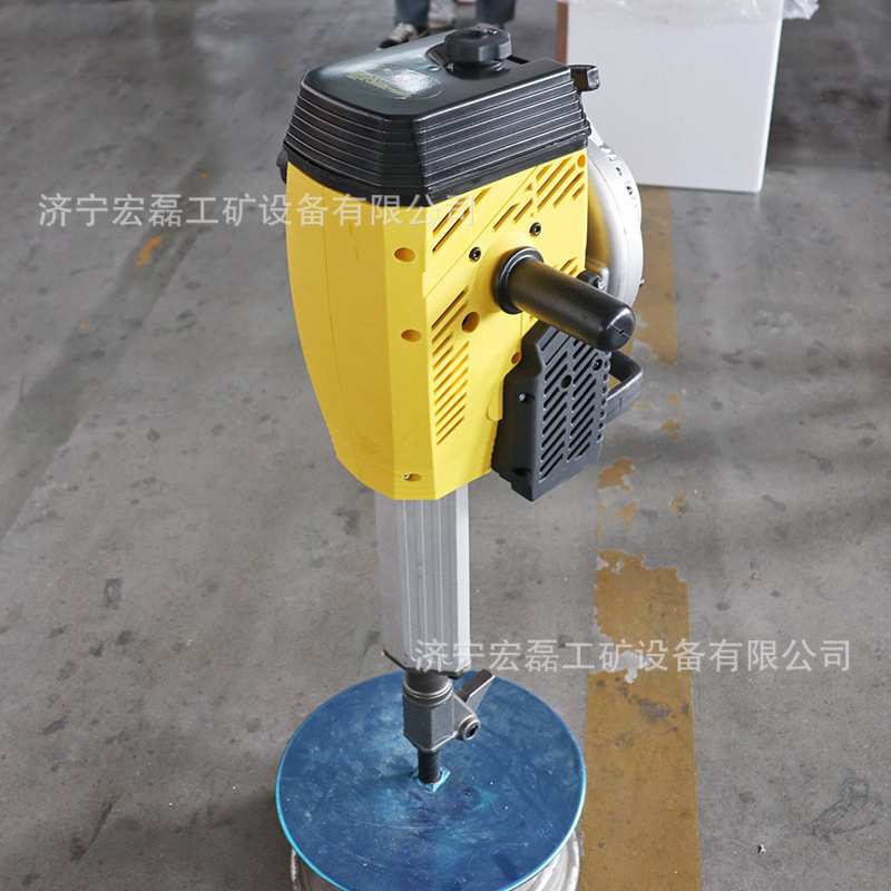 便携式轨道捣固机手提式内燃冲击捣固镐铁路石渣道床BH-23破碎镐