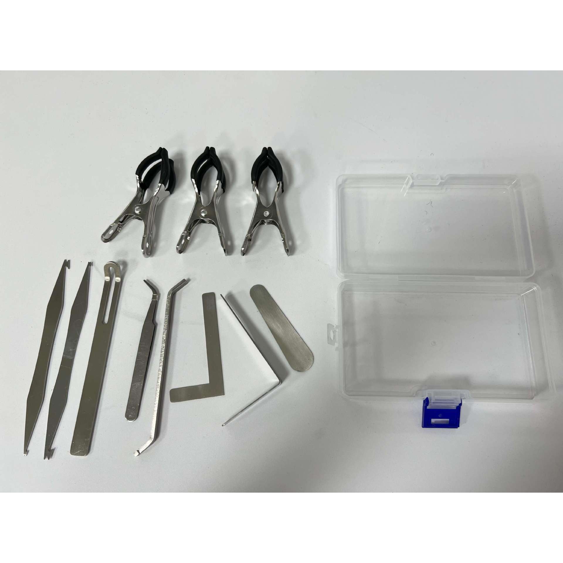 乐器萨克斯管乐维修配件萨克斯平垫子压痕夹子工具套装