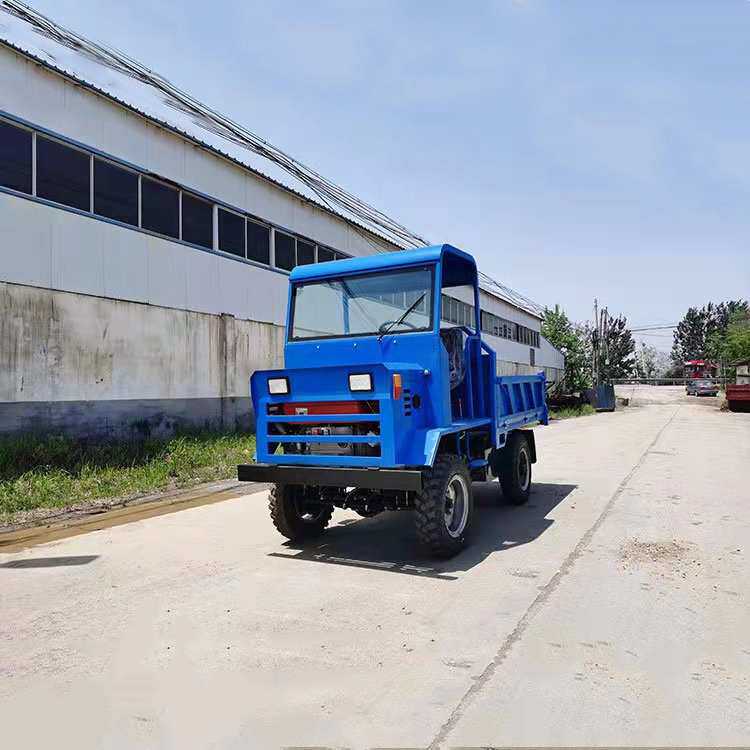 小型单缸四轮农用车四驱自卸车 农用四不像车 车型小巧