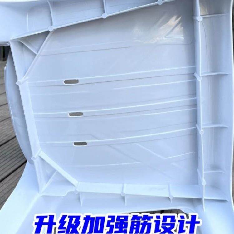 家用大排档夜宵桌椅白色成人靠背椅大号扶椅子批塑料餐椅户外休闲