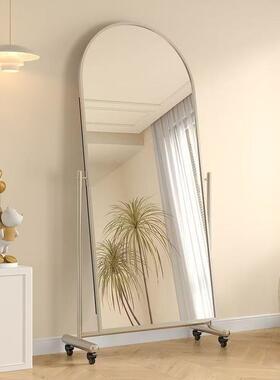 全身镜家用落地舞蹈大镜子显瘦网红拍照可调节服装店镜子不变形z