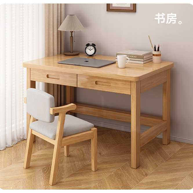 实木书桌家用学生学习写字桌卧室电脑桌简易长方形办公工作台桌椅,3C数码配件,USB灯,淘宝优惠券,粉丝福利购,淘宝优惠卷