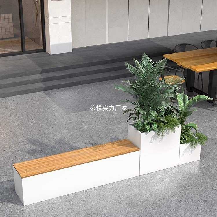 户外花箱凳子不锈钢景观花盆围栏铁艺金属花坛花架花槽种植箱坐凳,3C数码配件,USB灯,淘宝优惠券,粉丝福利购,淘宝优惠卷