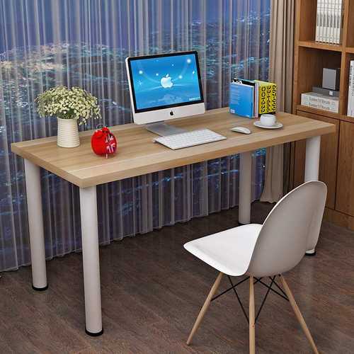 电脑桌办公桌子家用简易写字台书桌卧室长条桌学习桌化妆桌