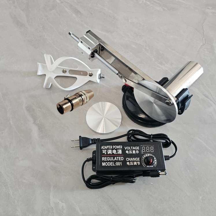 7.5厘米行程可变角度可调速度电动飞机杯卡龙接口吸盘连接器铝盘