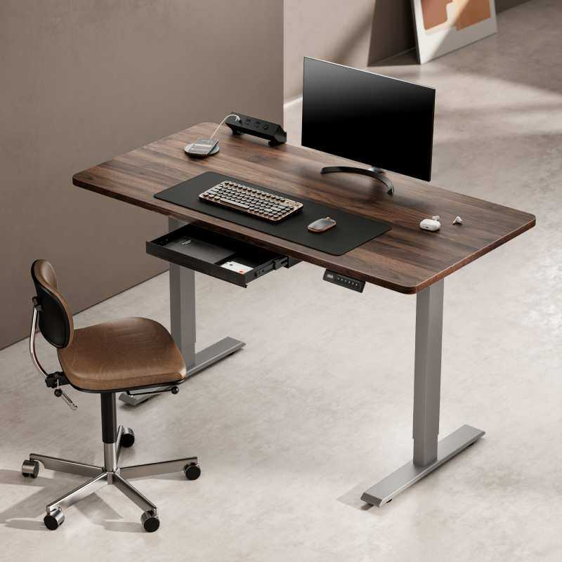 电动升降桌S2智能办公电脑桌儿童学习桌带抽屉