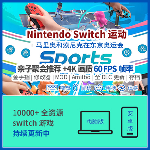 switch sports体感运动模拟器pc整合电脑4K60FPS帧东京奥运会ns