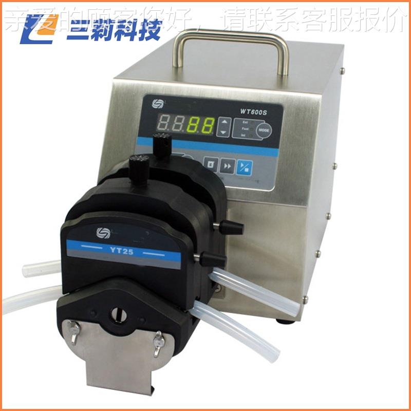 WT600S调泵速动WT600S调蠕动 YT15泵头不四锈钢机壳通道蠕泵