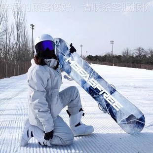 冠军滑雪板板小代黑板滑雪87648板固单定器雪鞋雪场平花刻滑雪言