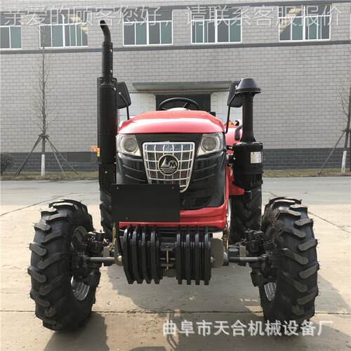 504轮拖拉机 式中型轮式双驱多缸拖型拉机 农用四拖驱拉504机8+2