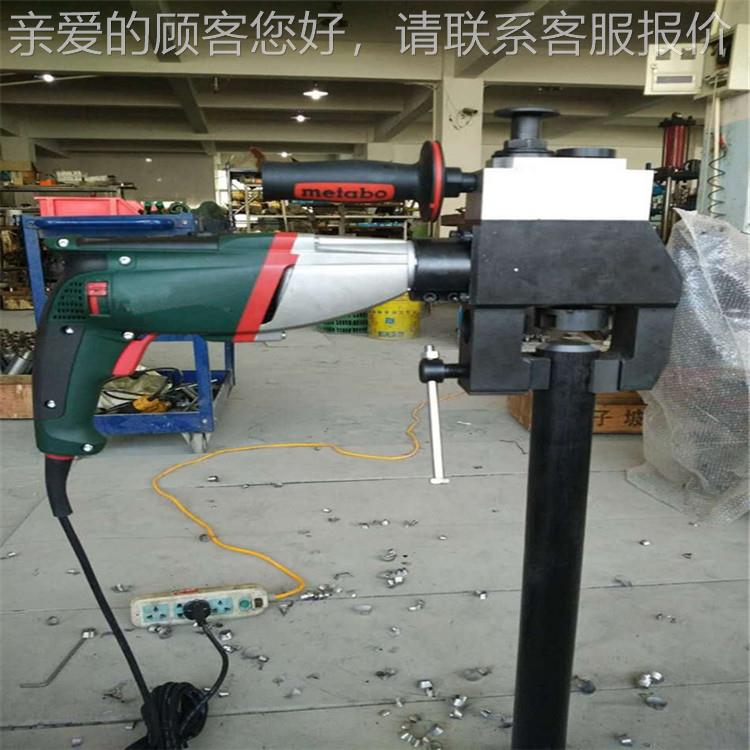 电动坡内式管子口口机账ISY-150锅炉厂管道坡倒角机内涨式不锈钢