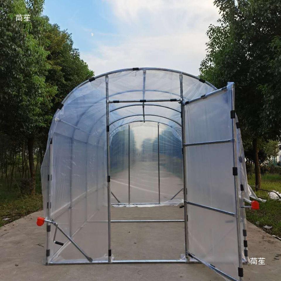 家用花房温室多肉蔬菜养殖大棚阳台花卉防雨防寒简易骨架攀爬藤