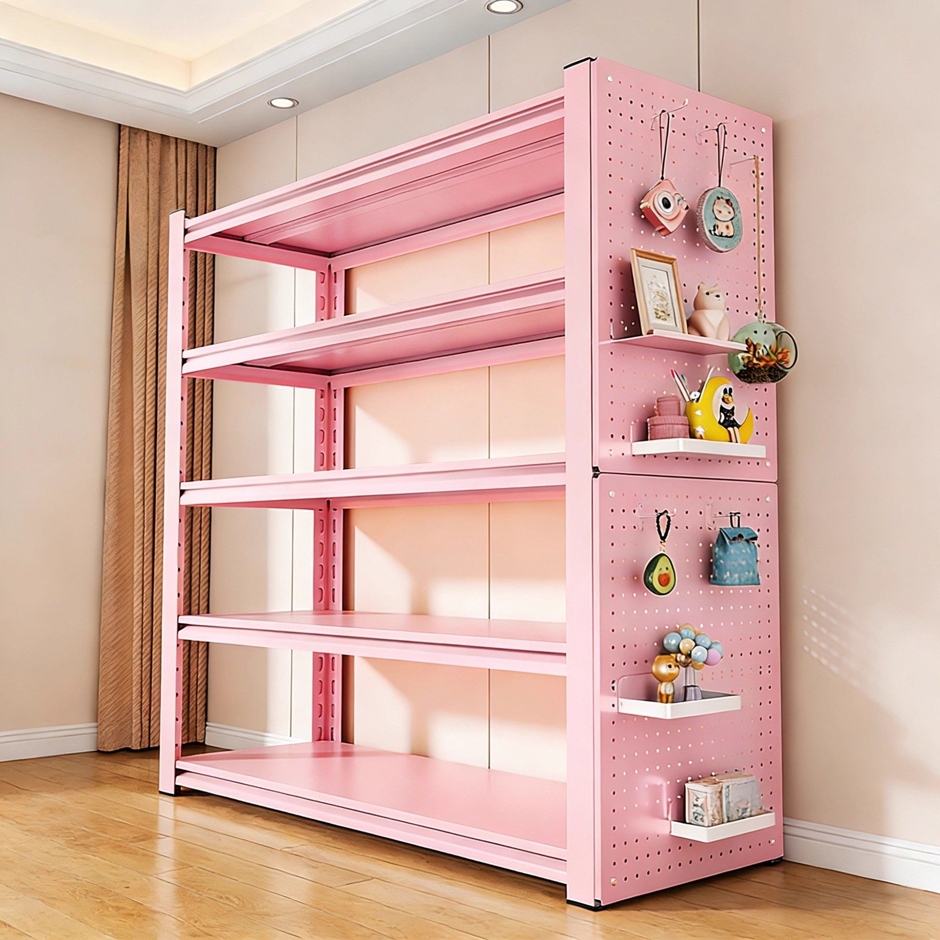 家用货架置物架彩色多层玩具零食收纳架客厅卧室阳台储物架杂物架,智能设备,其他智能配件,淘宝优惠券,粉丝福利购,淘宝优惠卷