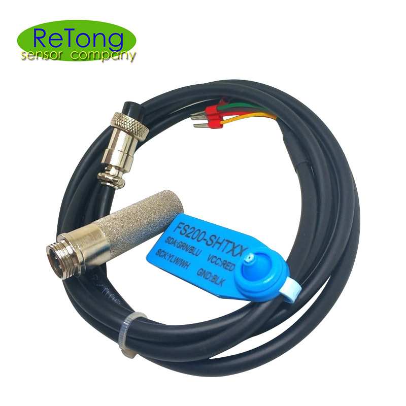 厂家定 制 FS200-SHT21温湿度传感器探头 304不锈钢防水探头