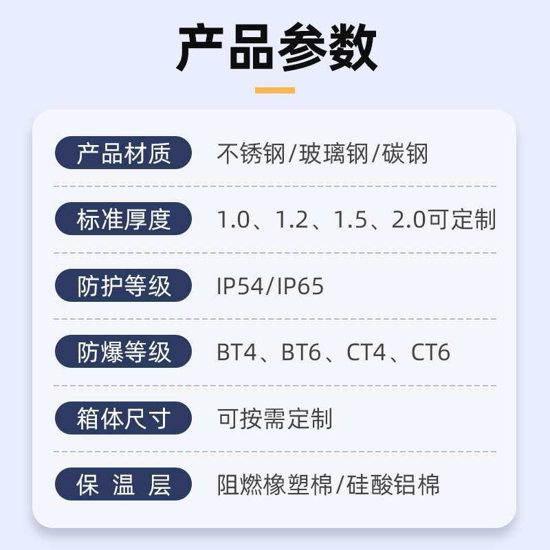 内外双门型仪表保温保护箱压力变送器保温箱电伴热仪表箱源头厂家