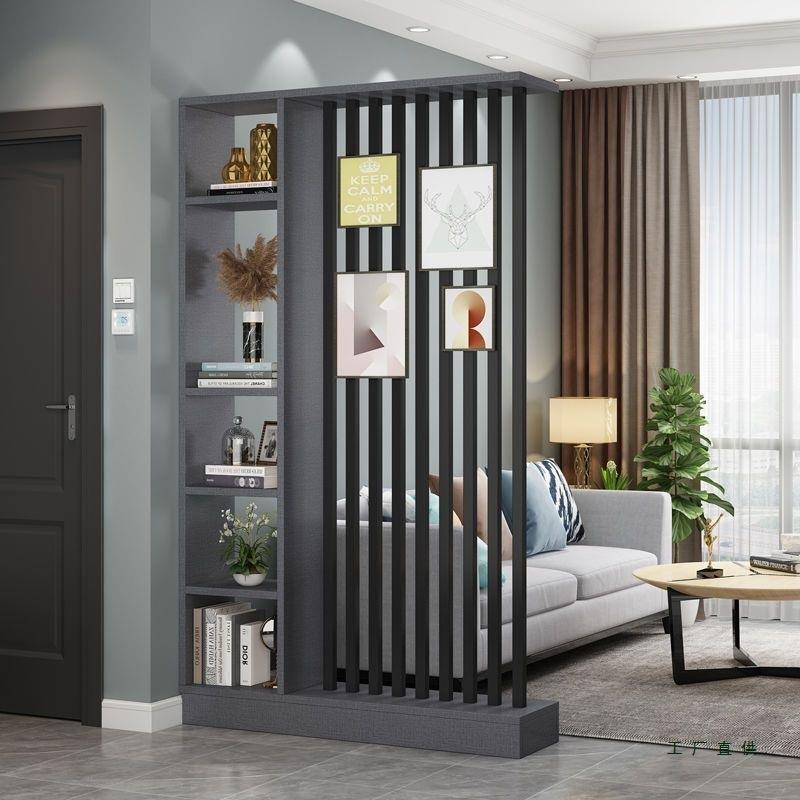 小户型落地屏风隔断客厅玄关柜家用轻奢型遮挡创意隔断装饰屏风柜