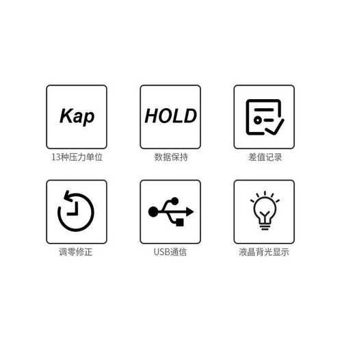 标智GM520手持式数字压力计管道微压计压差计差压计压差表压差计