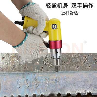 海飞鲨ZM190气动钢字码钢印机冲字钢板打字码数字英文打码机刻字