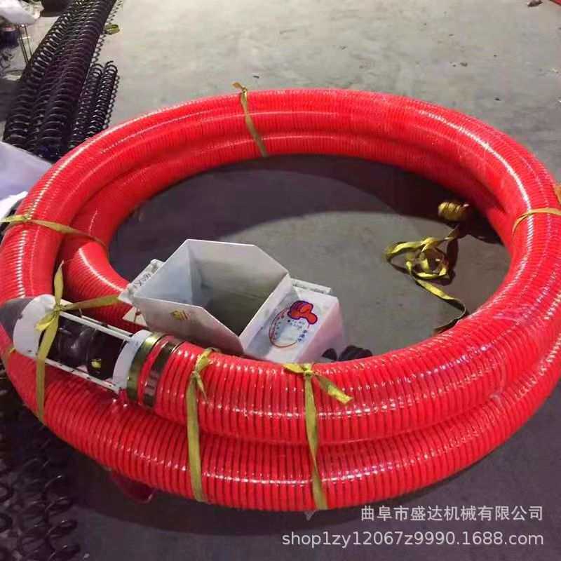 复合肥自吸式软管吸料机 车间滑石粉自动软管上料机多少钱一台