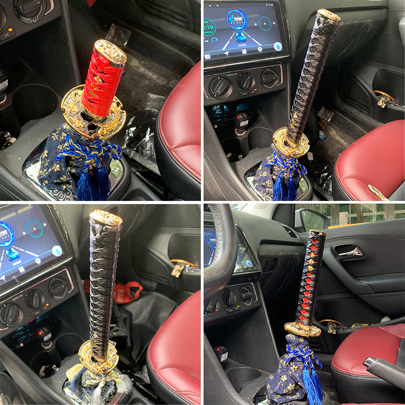 武士汽车性头改装波棍头自动挡挂挡通用手动挡把头潮