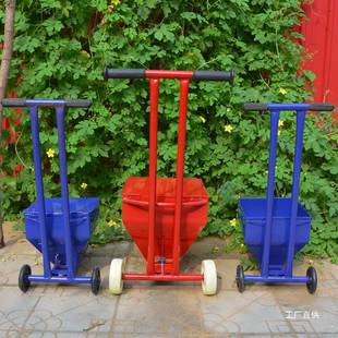 包邮石灰粉划线车学校操场足球场工地施工撒灰器临时停车场画线车