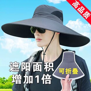 下雨专用帽子夏天防雨帽遮雨男女防水户外徒步旅游渔夫帽钓鱼垂钓