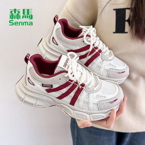 老爹鞋女款2025春季新款配阔腿裤