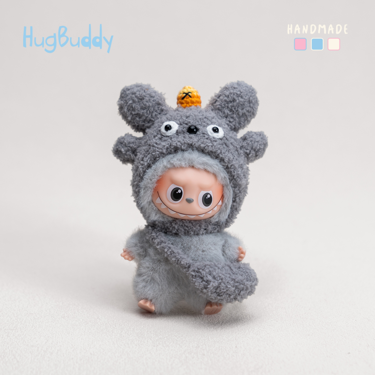 心底密码labubu四代娃衣mini迷你拉布布4.0衣服新款原创可穿10cm