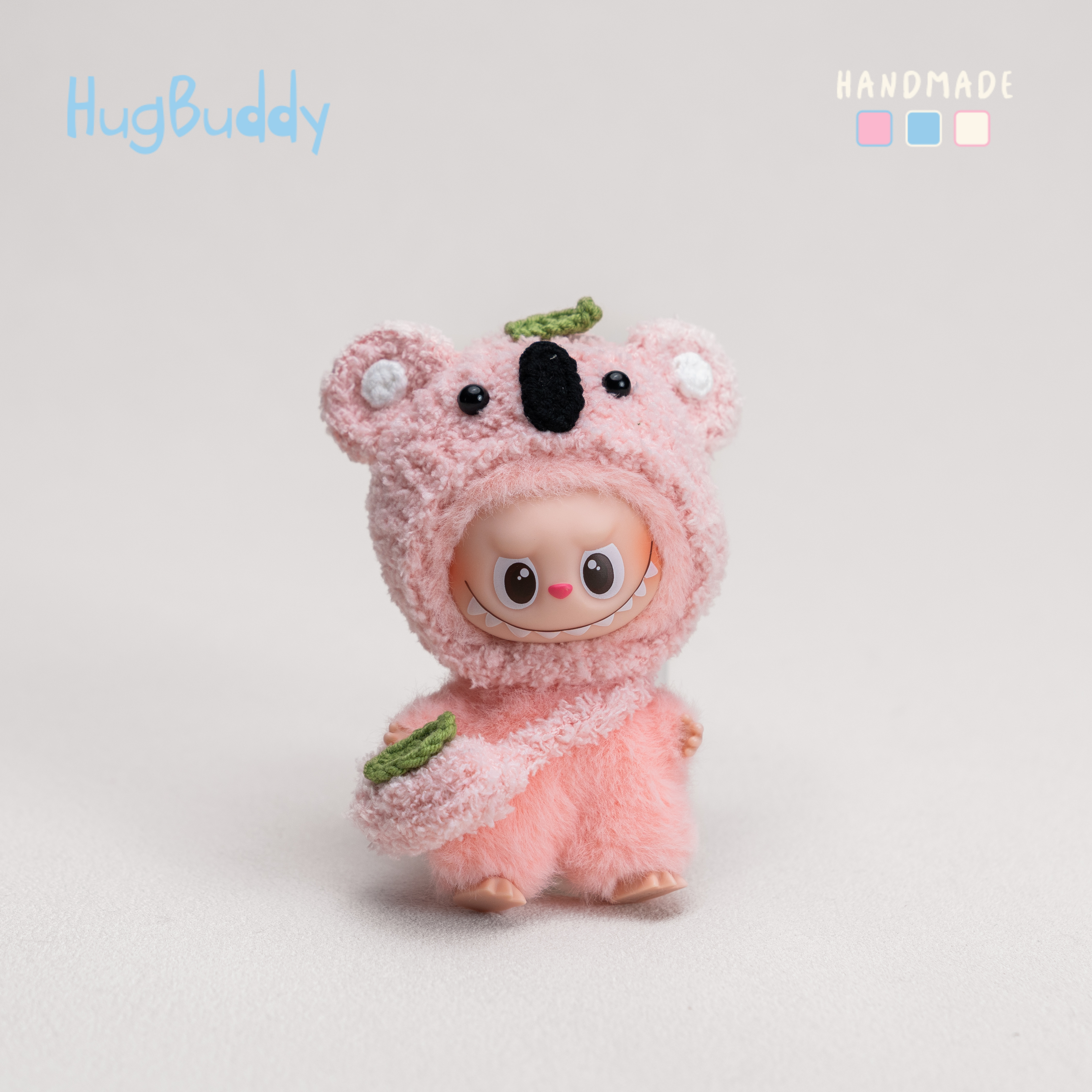 原创labubu4.0娃衣套装拉布布4代心底密码搪胶公仔娃衣衣服替换装