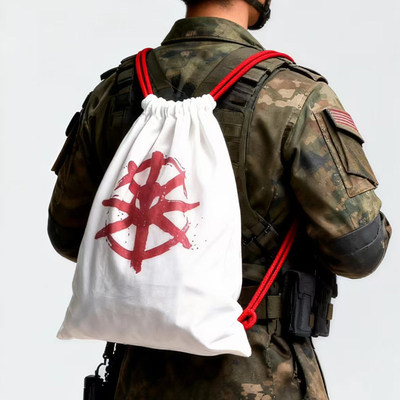 三角洲行动阿萨拉小兵背包cosplay道具帆布大容量双肩包游戏周边