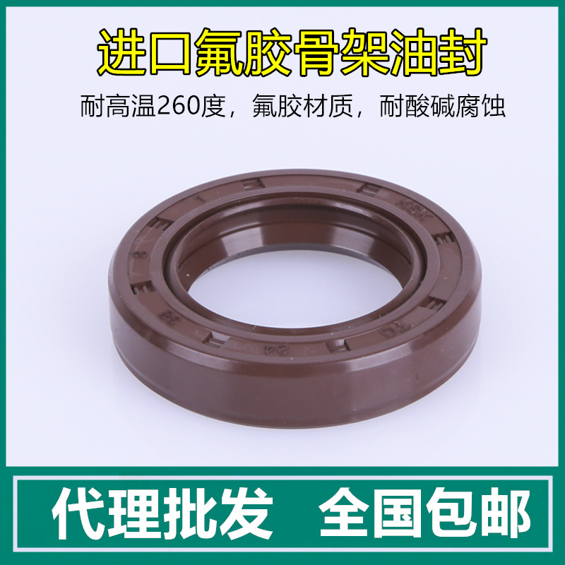 TC 20*3e2*6*7*8*9.5 20*34*35*10*6*7*8 进口KSK NAK氟胶骨架油