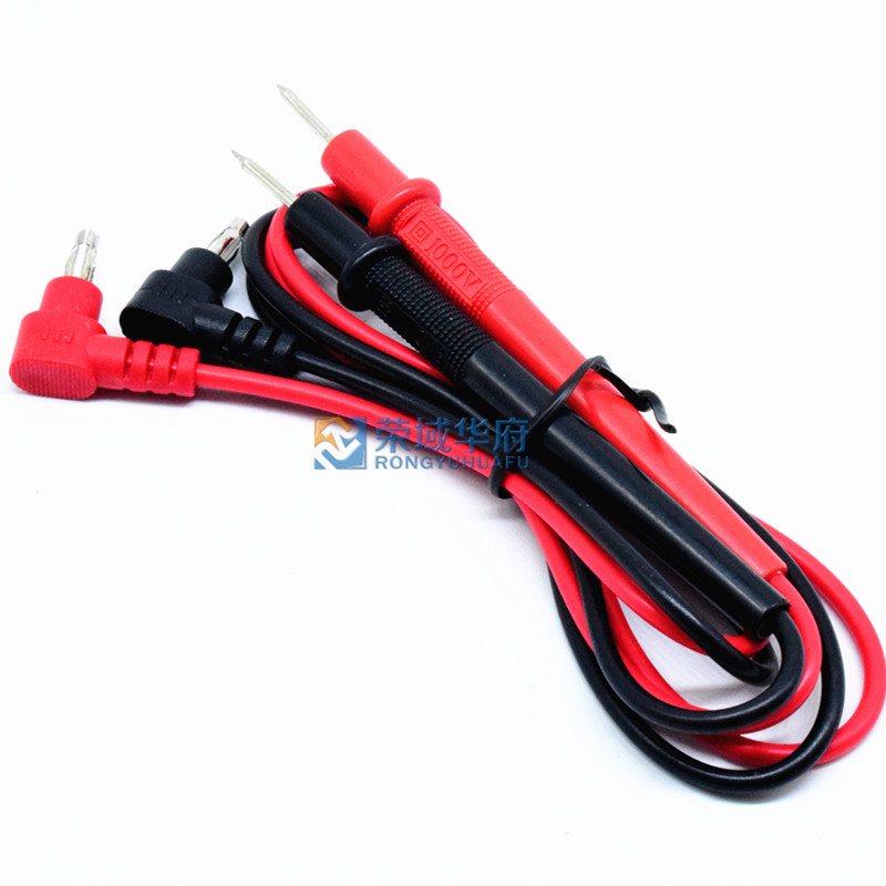 数字万用表笔特尖j特细通用表棒1000V 10A测试线高精度软线表笔