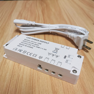 厨柜LED灯开关恒压电源lDC12V18W24W36W60W100W150W总控3P杜邦接