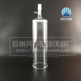 玻璃色层分析柱敞口0 现货减压层析柱具砂板抽滤层析柱磨塞24 00m
