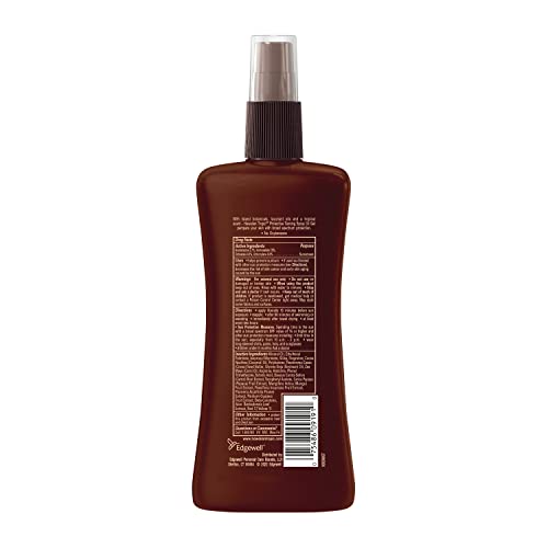 Hawaiian Tropic Tanning Oil Pump Spray  SPF T25  8 Fl Oz