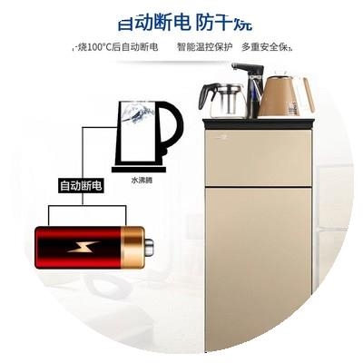 现货立式饮水带压缩机制冷的家用自动智能冰热多功能静音茶吧机茶