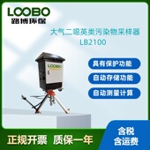 废气二噁英采样仪大气二噁英类污染物采样器路博LB 2100精准