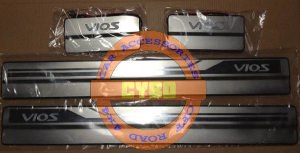 2014 T VIOS威驰门槛条DOOR SILL带灯