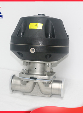 GEMU盖米气动金属角座阀卫生级快装隔膜阀687两位两通