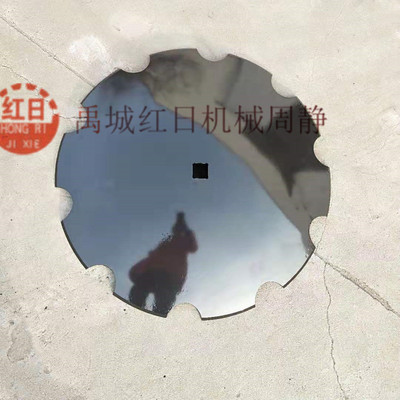U型缺口圆盘耙片  农机配件圆盘犁犁片  免耕播种机平盘耙片
