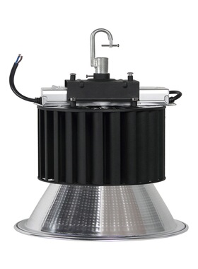 150W热管铜管 型材led工矿灯套件 车间工厂房高棚天棚天井灯外壳