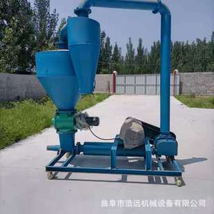 马路晒粮自动化收集负压气力吸粮机 移动方便工作轻松气动抽粮机