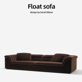中古风float漂浮沙发布艺复刻版 三人多人组合转角客厅大小户型