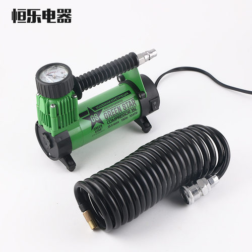 便携12V车载空气压缩机数显