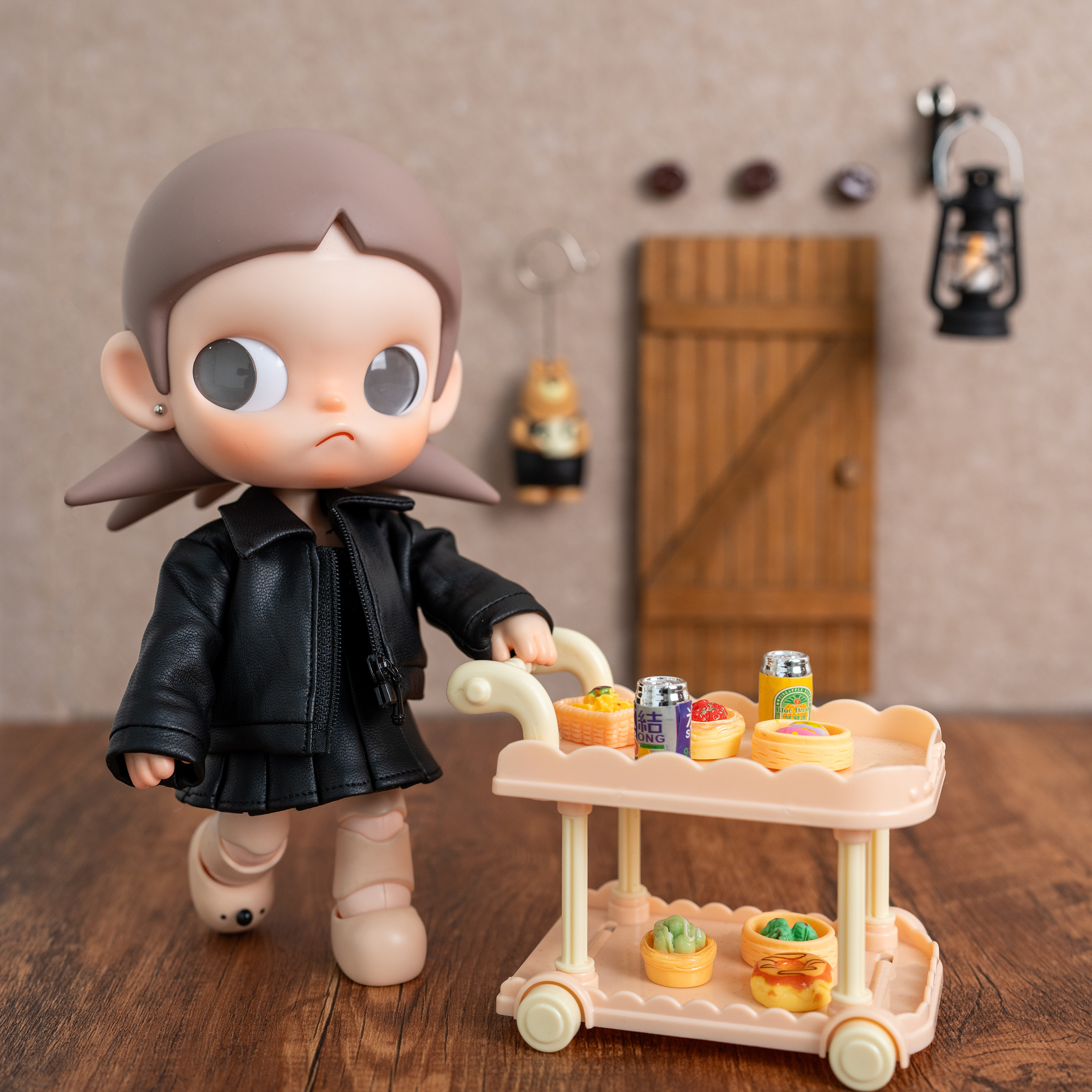 皮衣嘎·鞠婧祎Zsiga娃衣1/8BJDpu软长袖皮衣外套半身裙皮衣外套,模玩/动漫/周边/娃圈三坑/桌游,潮玩娃衣,淘宝优惠券,粉丝福利购,淘宝优惠卷