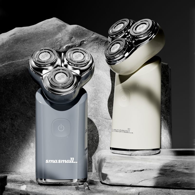 smasmall/昔马小金刚剃须刀三头合金电动刮胡旅行胡须送老公礼物
