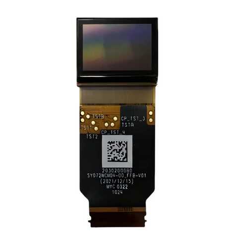 0.72寸硅基 Micro-OLED 1920*1200 MIPI 2000高亮微型oled显示屏
